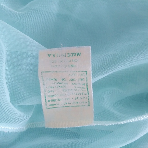 Vtg Baby doll Chiffon Peignoir Set - Picture 6 of 8